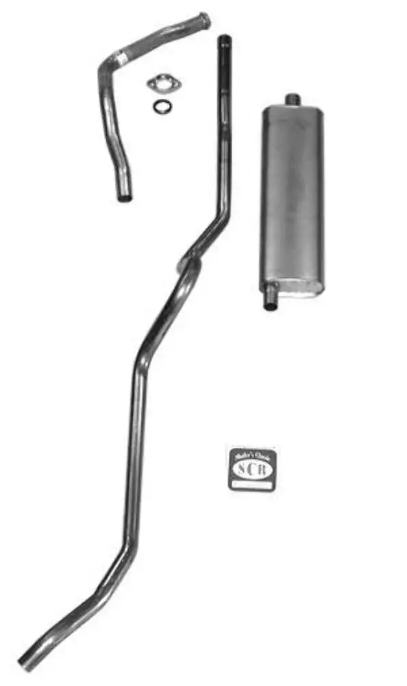 Fits 1957 Chevrolet Full Size Exhaust System 63020