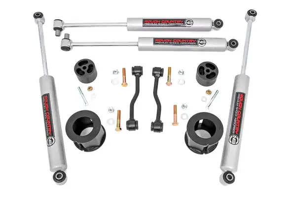 2.5 Inch Leveling Kit | Spacers | N3 | Jeep Gladiator JT 4WD (2020-2023) - Rough Country - 63430A
