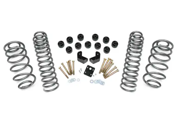 3.75 Inch Lift Kit | Combo | 6 Cyl | Jeep Wrangler TJ (97-06)/Wrangler Unlimited (04-06) - Rough Country - 647