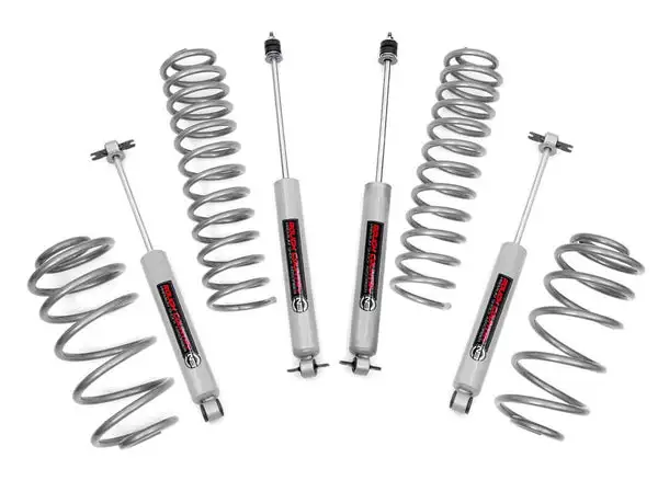 2.5 Inch Lift Kit | 6 Cyl | N3 | Jeep Wrangler TJ (97-06)/Wrangler Unlimited (04-06) - Rough Country - 653.20