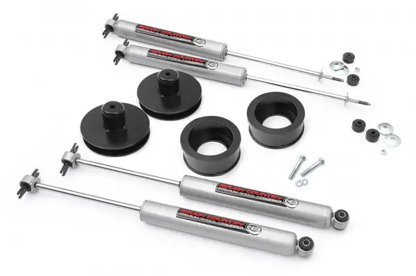 2 Inch Lift Kit | N3 | Jeep Wrangler TJ (97-06)/Wrangler Unlimited (04-06) - Rough Country - 65830