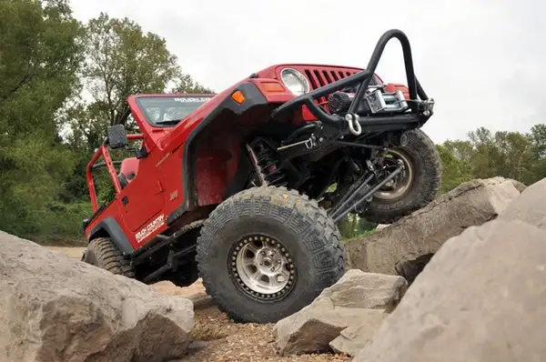 6 Inch Lift Kit | Long Arm | Jeep Wrangler TJ 4WD (1997-2006) - Rough Country - 65922