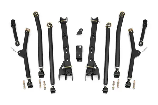 Long Arm Upgrade Kit | 4-6 Inch Lift | Jeep Wrangler TJ 4WD (1997-2006) - Rough Country - 66300U