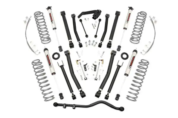 4 Inch Lift Kit | X-Series | V2 | Jeep Wrangler Unlimited 2WD/4WD (2007-2018) - Rough Country - 67470