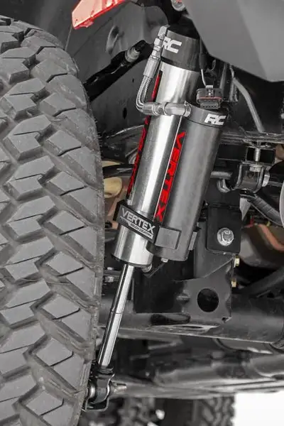 Vertex 2.5 Reservoir Rear Shocks | 3.5-4.5" | Jeep Wrangler JL (18-25)/Wrangler Unlimited (18-25) - Rough Country - 699007