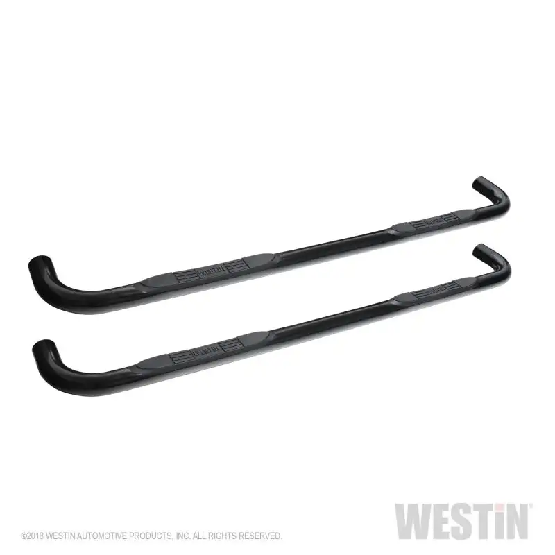 Westin Chevrolet Silverado/Sierra 1500 Crew Cab E-Series 3 Nerf Step Bars - Black