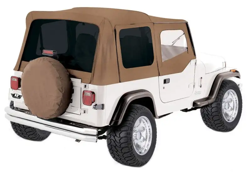 Rampage Jeep Wrangler(YJ) OEM Replacement Top - Spice Denim