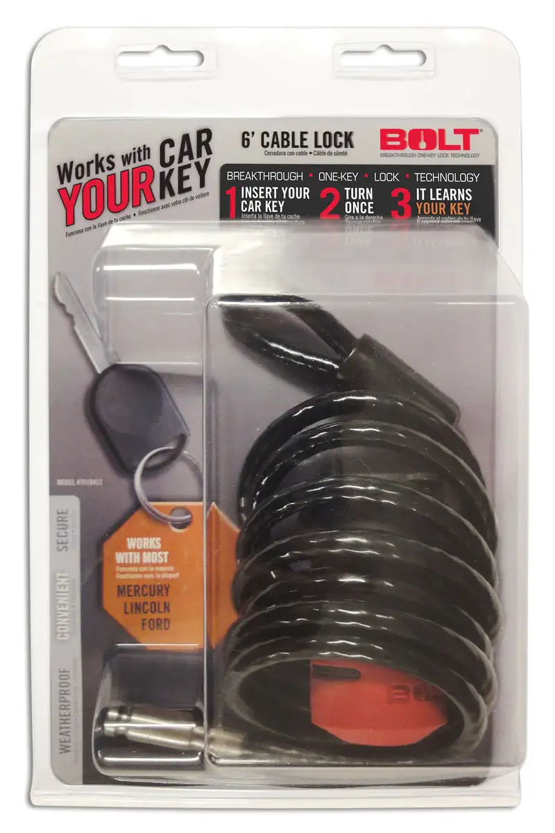 6FT. CABLE LOCK FORD
