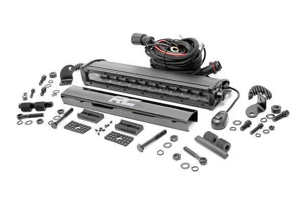 12 Inch Black Series LED Light Bar | Single Row - Rough Country - 70712BL