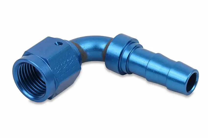Earls Super Stock™ 90 Degree -8 Female to 1/2 Barb - 709109ERL