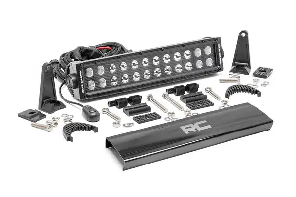 12 Inch Black Series LED Light Bar | Dual Row - Rough Country - 70912BL