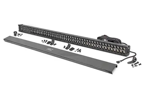 50 Inch Black Series LED Light Bar | Dual Row | Cool White DRL - Rough Country - 70950BD