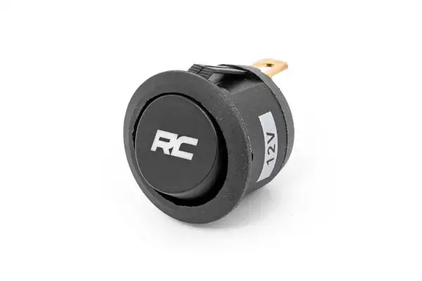 Rocker Switch | Round with Logo - Rough Country - 709RRC
