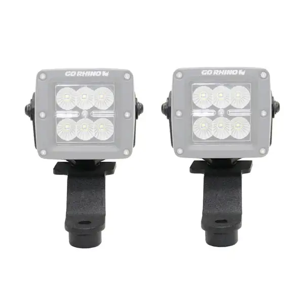 Go Rhino 18-20 Jeep Wrangler JL/JLU/Gladiator JT Light Mount - 3in Cube