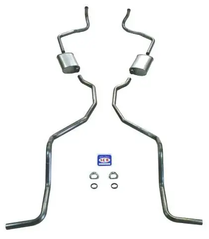 Fits 1960-1964 Chevrolet Full Size Exhaust System 73026