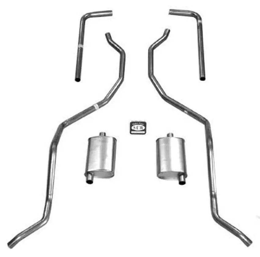 Fits 1960 - 1964 Chevrolet Full Size Exhaust System 73043