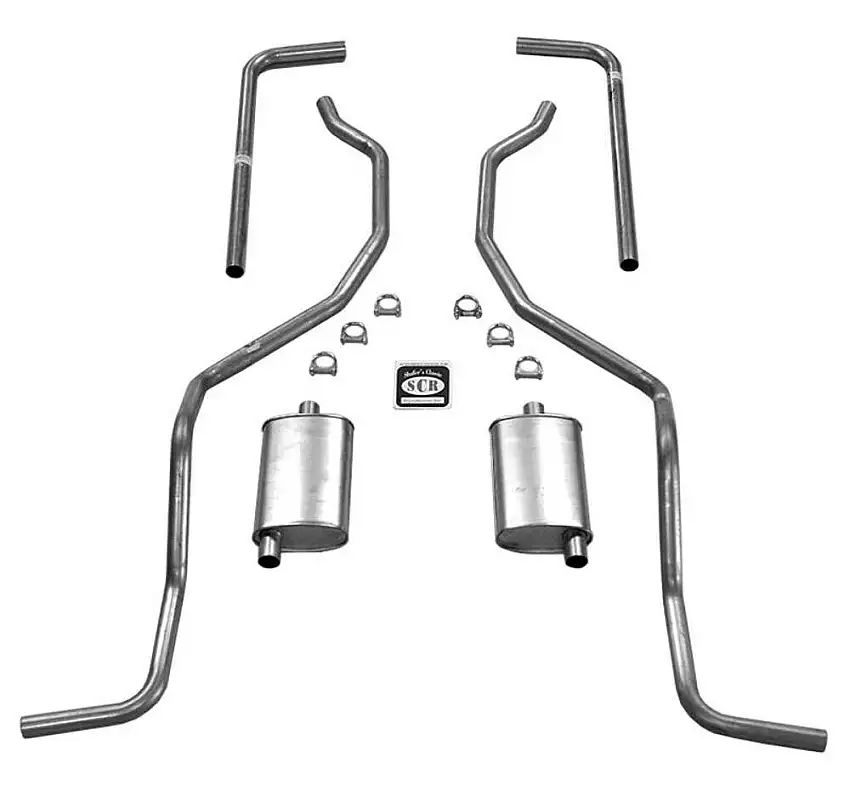 Fits 1960 - 1964 Chevrolet Full Size Exhaust System 73045