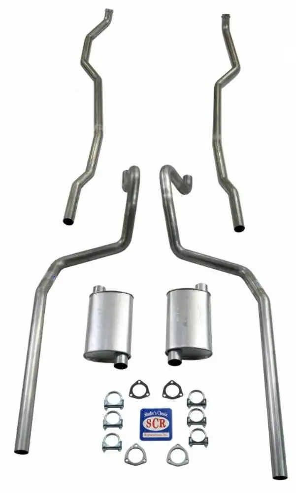 Fits 1965-1966 Full Size Chevrolet Convertible Exhaust System 73092