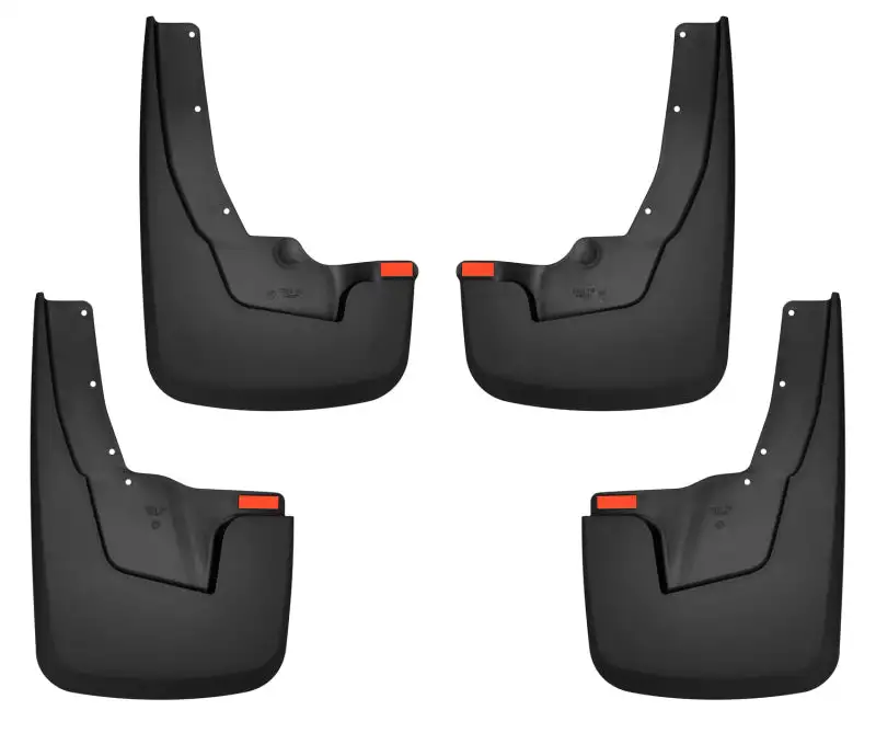 Husky Liners 19-22 RAM 1500 w/ OEM Fender Flares Custom-Molded Front & Rear Mud Guards