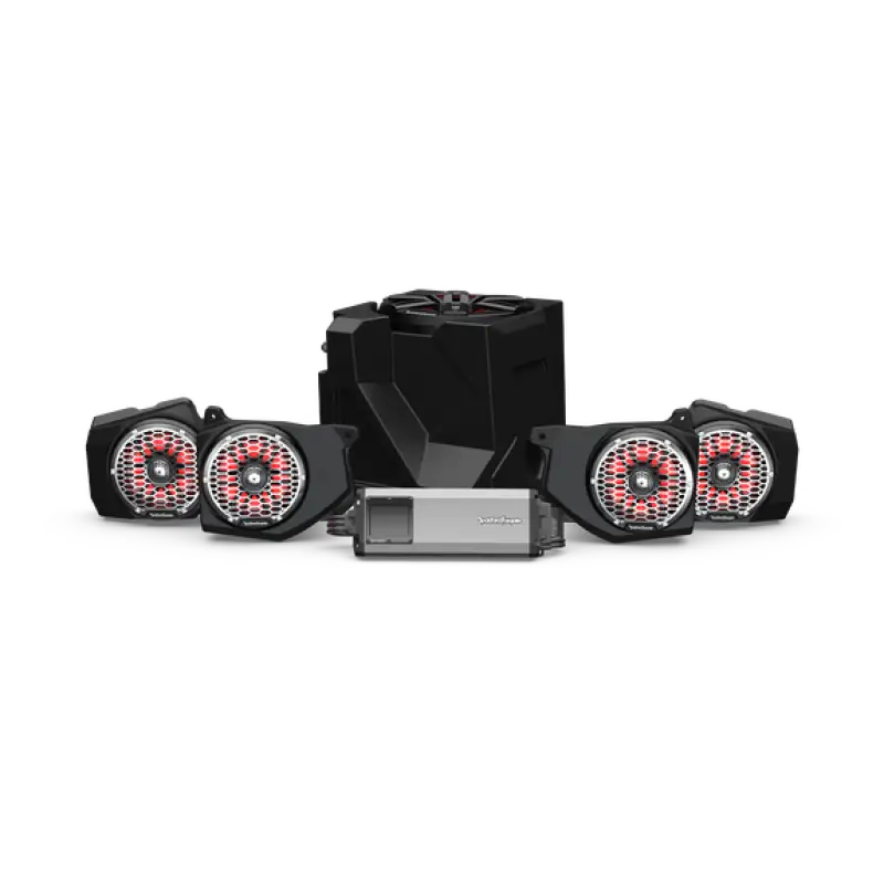 Rockford Fosgate Polaris Ranger Stage-6 Audio System for Ride Command (Gen-2)