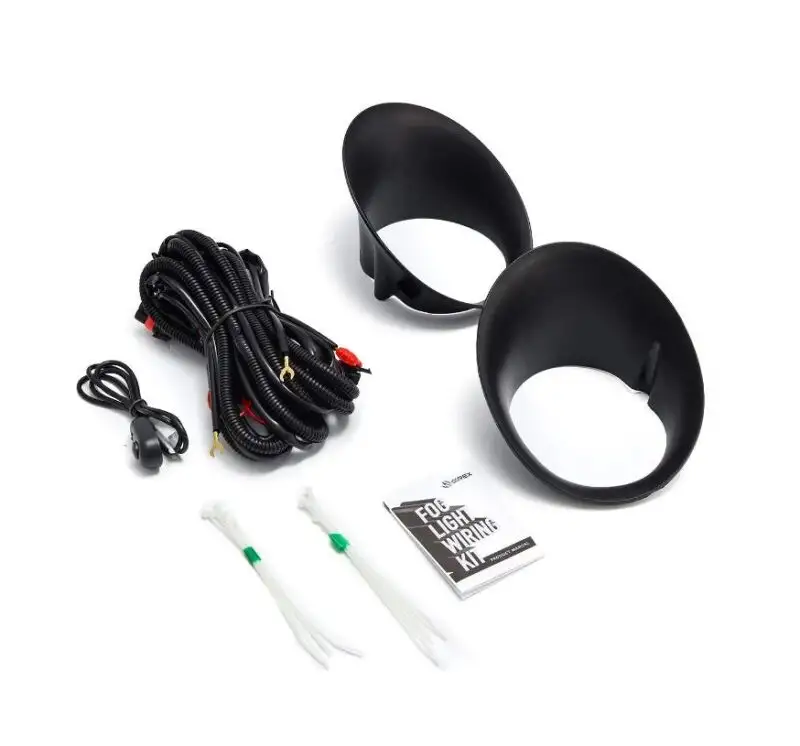 AlphaRex 02-09 Dodge RAM Bezel & Wiring Kit (Does Not Include Fog Lights)
