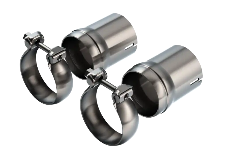 Borla 18-22 Dodge Charger R/T 5.7L V8 T-304 Stainless Steel Ball Flare Tip Adapter - Brushed