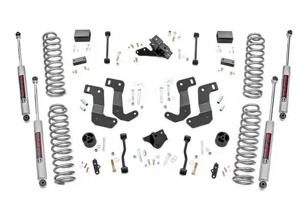 3.5 Inch Lift Kit | C/A Drop | 4-Door | EcoDiesel | Jeep Wrangler Unlimited (20-23) - Rough Country - 78130
