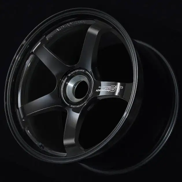 Advan GT for Porsche 19x10 / +40 / 5x130 - Racing Titanium Black