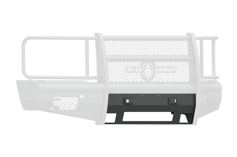 Road Armor 15-19 Chevy 2500 Vaquero Front Non-Winch Plate - Tex Blk