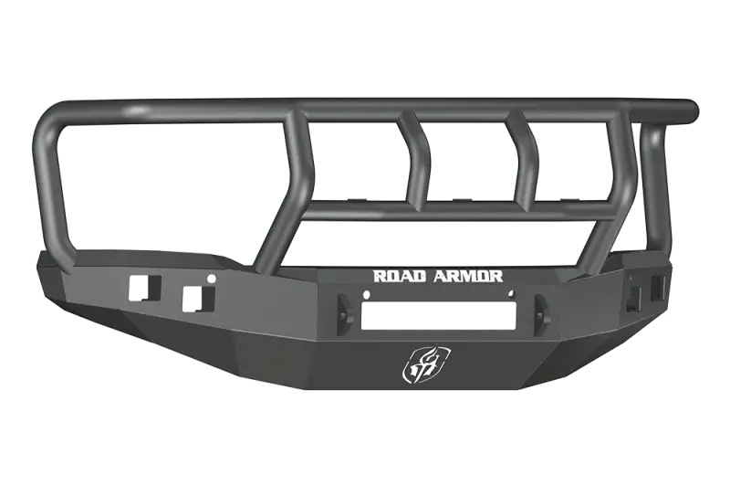Road Armor 14-15 GMC 1500 Stealth Front Bumper w/Titan II Guard - Tex Blk