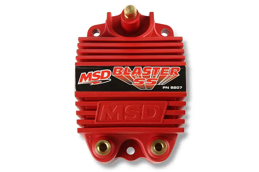 MSD 8207 MSD Ignition Blaster SS Coil High Voltage -40,000V E-Core Square Epoxy