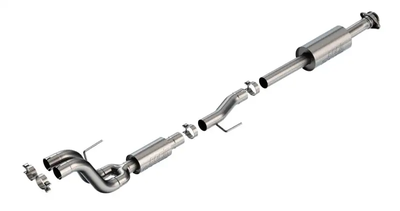 Borla 21-23 Ford 5.0L + Tremor 3.5L V6 AT 4WD 4DR CC SB 3in S-Type Mid-Section