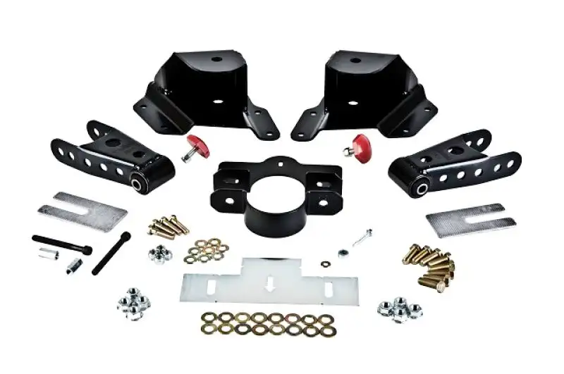 Belltech SHACKLE AND HANGER KIT GM/GMC 1500 EXT CAB 3inch