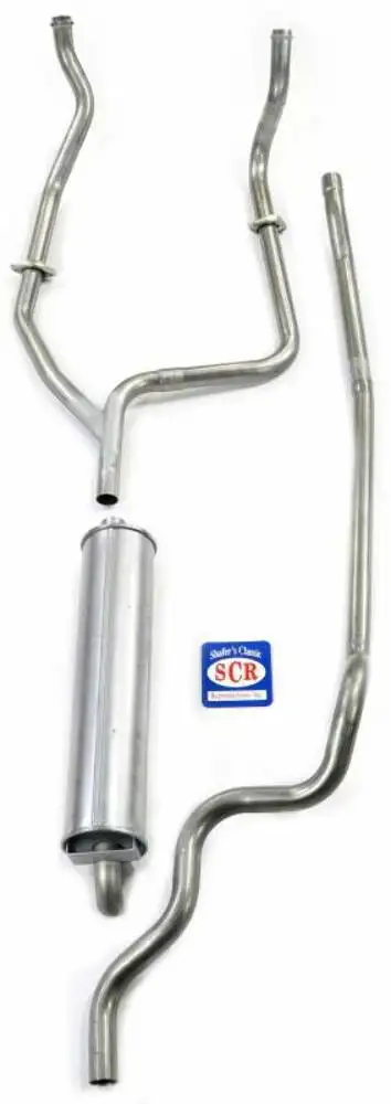 Fits 1963-64 Full Size Ford 2" single exhaust system 83026