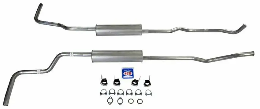 Fits 1966-1974 Bronco V8 302 Dual Exhaust System 84010