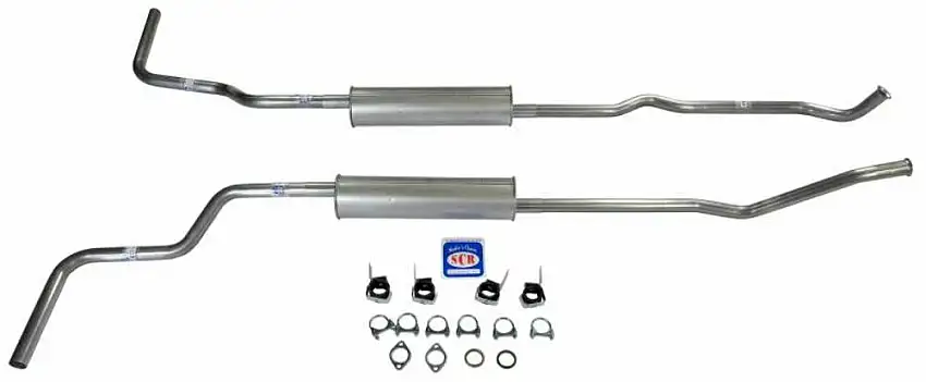 Fits 1966-1974 Bronco V8 302 Dual Exhaust System 84011