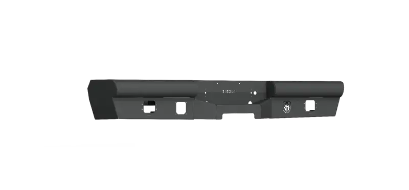 Road Armor 03-07 Chevy 2500 Vaquero Rear Non-Winch Bumper - Tex Blk