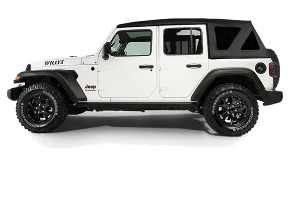 Wrangler JL eTop Jeep For 18-25 Wrangler JL 4-Door Squareback Black eTop - eTop - 94200-17