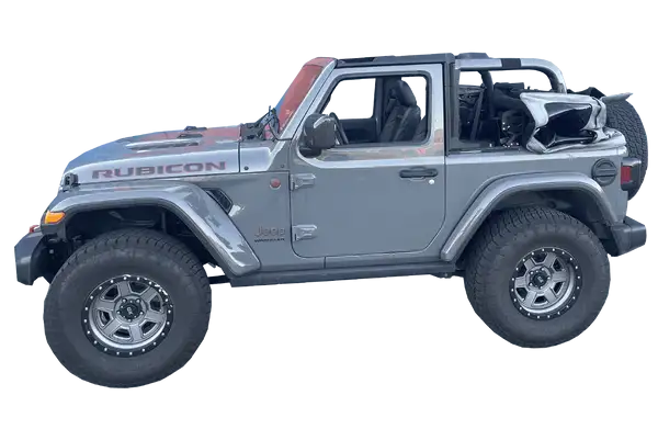 Wrangler JL eTop Jeep For 18-25 Wrangler JL 2-Door Squareback Black eTop - eTop - 94400-17