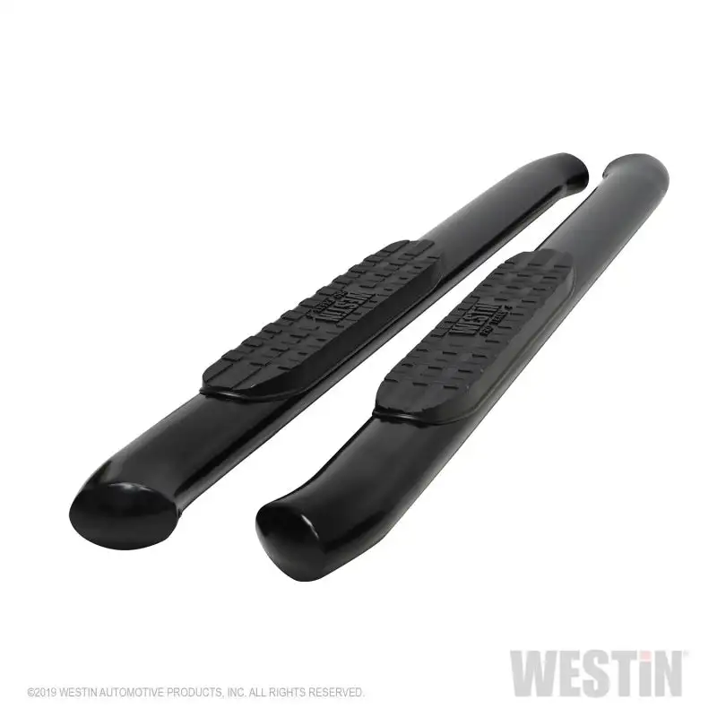 Westin 19+ Chevrolet Silverado / GMC Sierra 1500 Reg Cab PRO TRAXX 4 Oval Nerf Step Bars - Black