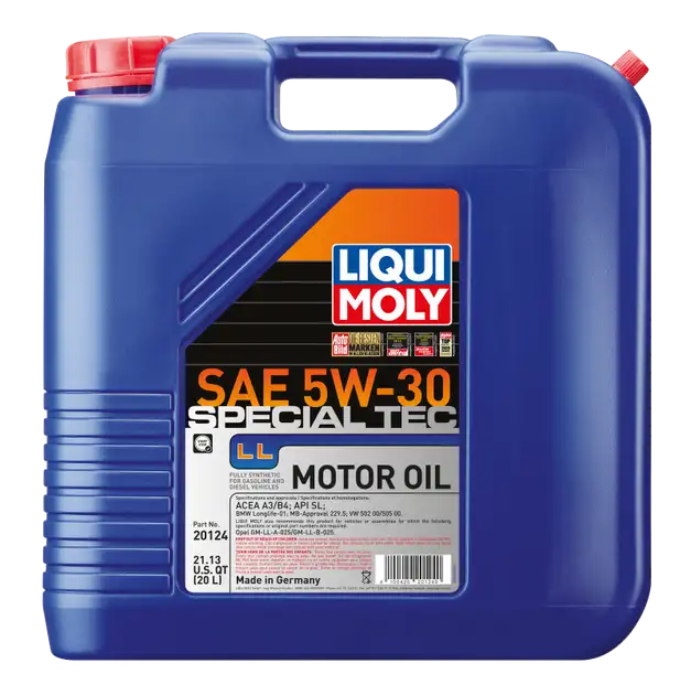 LIQUI MOLY 20L Special Tec LL Motor Oil SAE 5W30