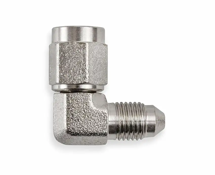 Earls 90 Degree -3 AN Male to -3 AN Female Swivel - 966303ERL