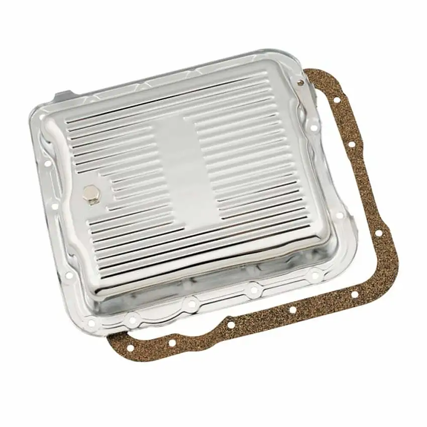 Mr. Gasket Transmission Oil Pan - Chrome - 9732