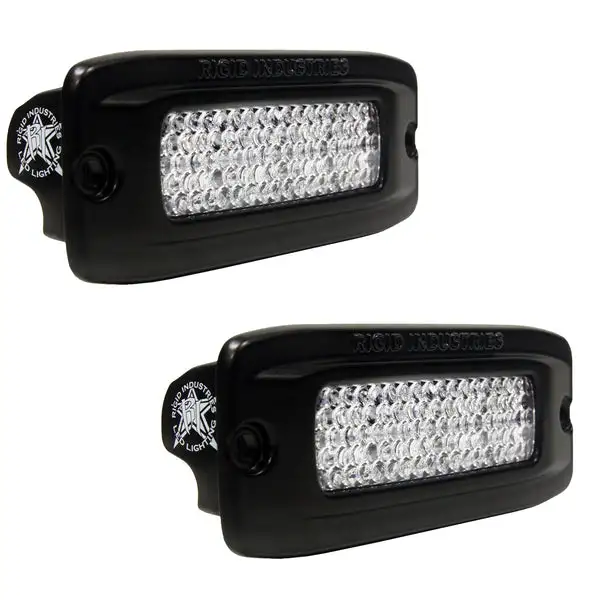 Rigid Industries SRQ - Flush Mount - Diffused - Back Up Light Kit (980033)