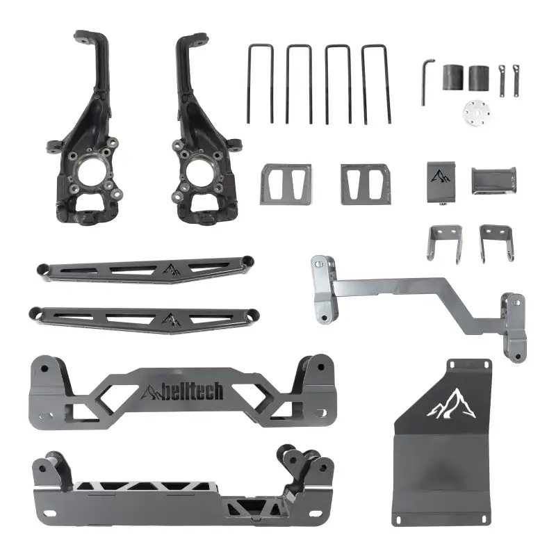 Belltech FORD F150 4WD 6in Lift Kit w/ Rear Trail Performance Shocks Only