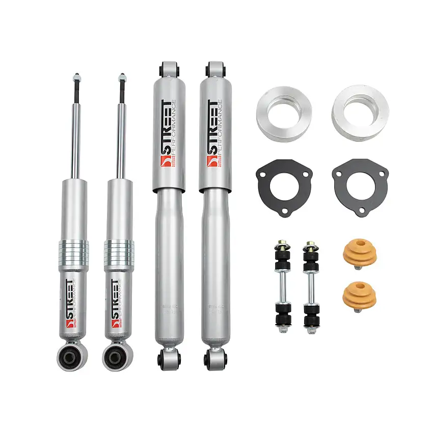 Belltech 1022SP Leveling Kit 2.5" Strut Spacer Inc. Front and Rear Trail Performance Struts/Shocks