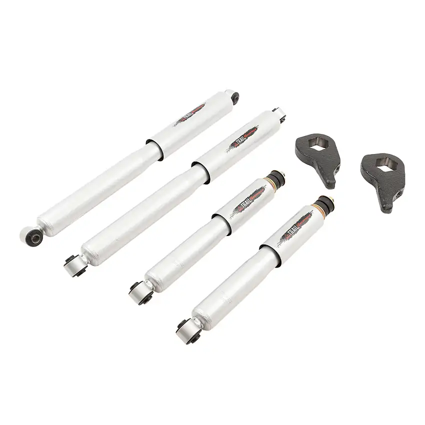 Belltech 1026SP Leveling Kit 1-3" Adjustable Torsion Bar Key Inc. Front and Rear Trail Performance Shocks