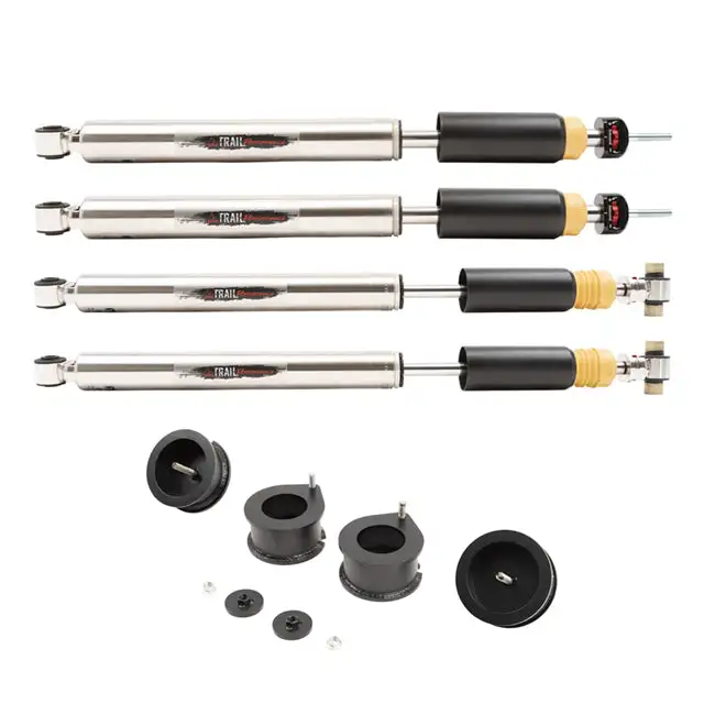 Belltech 1032HKP Shock Absorber Kit Complete Kit Inc. Damping Adjustable Front & Rear Shocks & leveling spacers