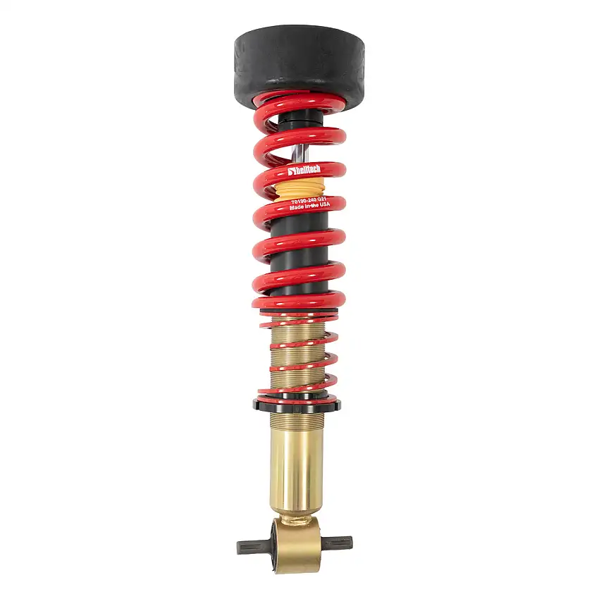 Belltech 15009 Coilover Adjustable Spring Lowering Kit Factory PreSet Fixed Damping, -0.5 to -3" Height Adjustable Drop