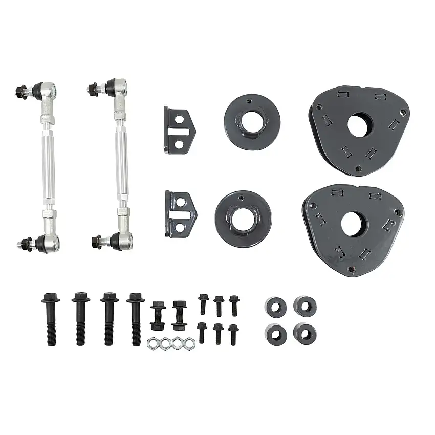 Belltech 152650BK Lift Kit 1.5" Lift Kit Inc. Front and Rear Spacers